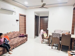 Living Room in 3 BHK Apartment at Shela – for Rent