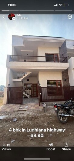 3.5 BHK + Pooja Room Builder Floor For Sale in HLP Palmillas