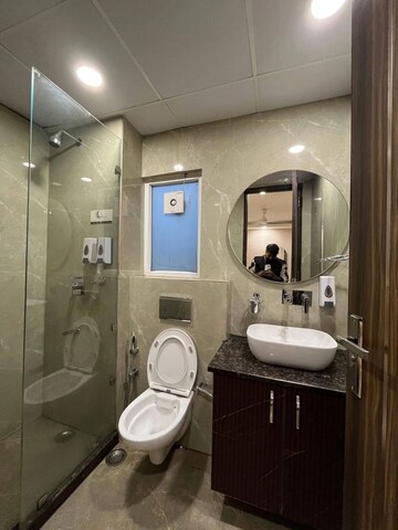 Bathroom in 1 BHK Apartment at Neb Sarai – for Rent