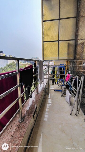 Balcony in 1 BHK Builder Floor at Shanti Plaza Vaishali, Vaishali Sector 4 – for Rent