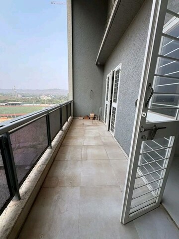 Balcony in 2 BHK Apartment at Goel Ganga Legend, Bavdhan – for Rent