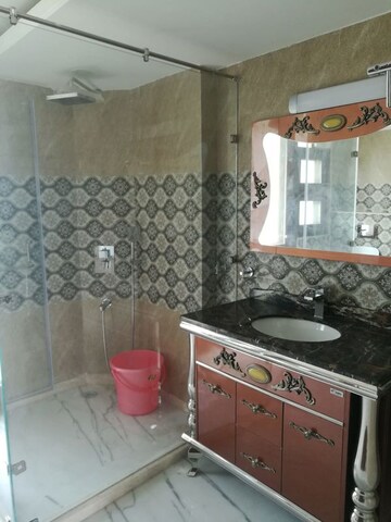 Attached Bathroom in 4 BHK Builder Floor at Kailash Colony – for Rent