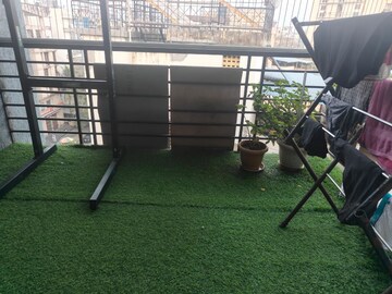 Balcony in 3 BHK Apartment at Joshi Amar Vaishali CHS, Naupada – for Rent