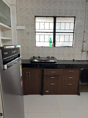 Kitchen in 1 BHK Apartment at Koregaon Park – for Rent