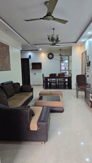 Living Room in 2 BHK Apartment at Ravechi La Vista, Kharghar – for Rent