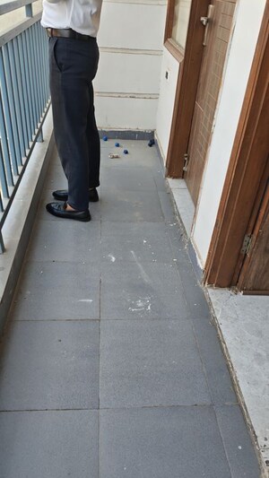 Balcony in 3 BHK Builder Floor at RPS Palm Drive, Sector 88 – for Rent