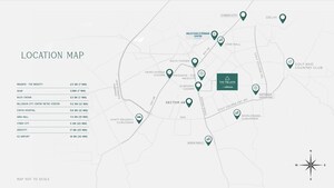 4 BHK Apartment – Map Location View at Experion The Trillion, Sector 48 - for Sale