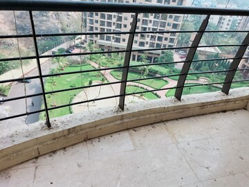 Balcony in 2 BHK Apartment at K Raheja Heights, Malad East – for Rent