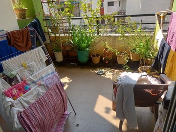 Balcony in 2 BHK Apartment at Shraddha Madhav Nilay, Dhayari – for Sale