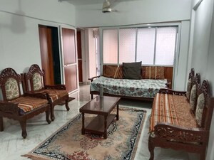 Living Room in 2 BHK Apartment at Siddhi CHS, Cbd Belapur Sector 15 – for Rent