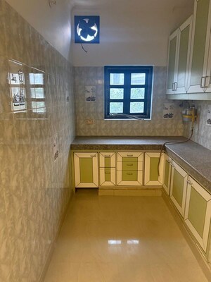 Kitchen in 3 BHK Apartment at Malviya Nagar – for Rent