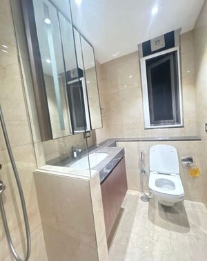 Bathroom in 3 BHK Apartment at Adani Samsara Vilasa, Sector 63 – for Rent