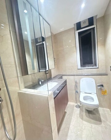 Bathroom in 3 BHK Apartment at Adani Samsara Vilasa, Sector 63 – for Rent
