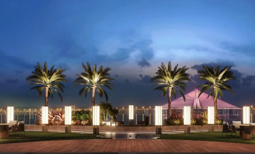 3 BHK + Servant Room,Study Room 1170 Sq.Ft. Apartment in Sugee Marina Bay