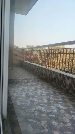 Balcony in 3 BHK Builder Floor at Chittaranjan Park – for Sale