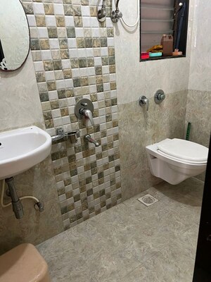 Bathroom in 1 BHK Apartment at Shree Krishna CHS Dahisar, Dahisar East – for Sale
