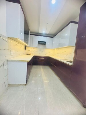 Kitchen in 3 BHK Builder Floor at Risland Sky Mansion, Chattarpur – for Rent