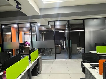 Team Area in  Office Space at Binori B Square 1, Vikram Nagar – for Rent