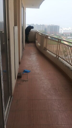 Balcony in 3.5 BHK Apartment at Ansal Height 86, Sector 86 – for Rent