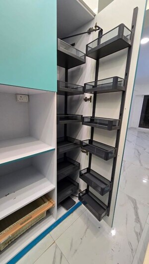 Staircase in 3.5 BHK Apartment at Smart World Gems, Sector 89 – for Rent