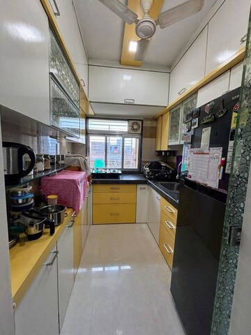 Kitchen in 2 BHK Apartment at Goregaon West View CHS, Goregaon West – for Rent