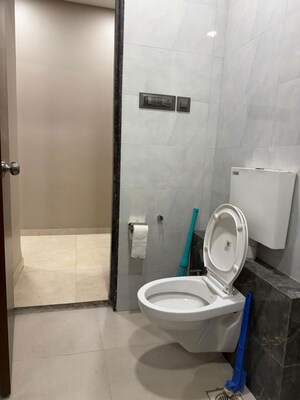 Bathroom in  Office Space at Technocity IT Park, Ghansoli – for Rent