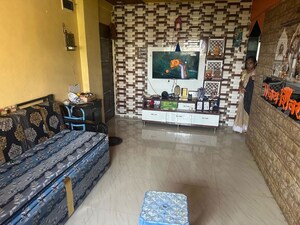 Living Room in 2 BHK Apartment at Dombivli West – for Rent