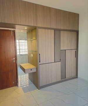 Bathroom in 2 BHK Apartment at Trendsquares Ambience, Thanisandra Main Road – for Rent