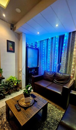 Living Room in 2 BHK Apartment at Dimples La Bellezza, Borivali East – for Rent