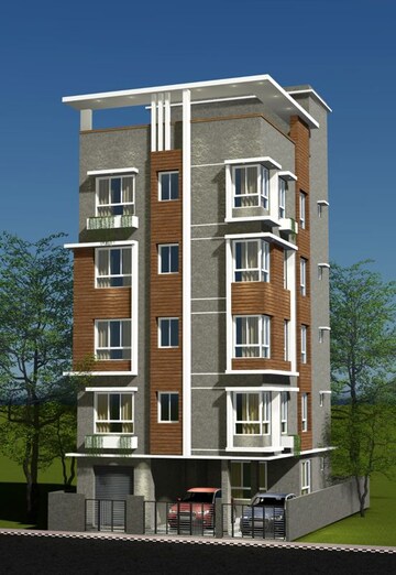 3 BHK Builder Floor – Exterior View View at New Town - for Sale