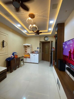 Living Room in 1 BHK Apartment at K Raheja Interface Heights, Malad West – for Sale