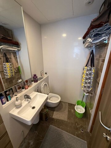 Washroom in 2 BHK Apartment at Lodha The Park, Worli – for Rent