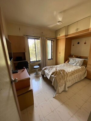 Bedroom in 3 BHK Apartment at Pethkar Samrajya, Kothrud – for Rent