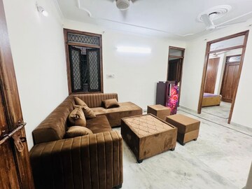Living Room in 1 BHK Apartment at Saket – for Rent