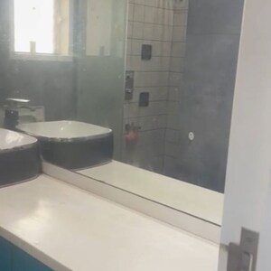 Bathroom in 2 BHK Apartment at Movie Tower, Adarsh Nagar – for Rent