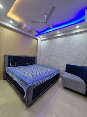 Bedroom in 2 BHK Apartment at Risland Sky Mansion, Chattarpur – for Rent