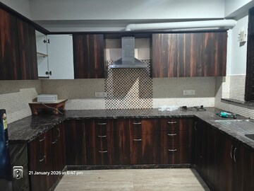 Kitchen in 3 BHK Builder Floor at Sushant Lok 2, Sector 57 – for Sale
