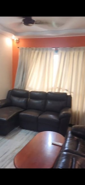 Living Room in 3 BHK Apartment at Gemstar Nestle Apartments, Malad West – for Rent
