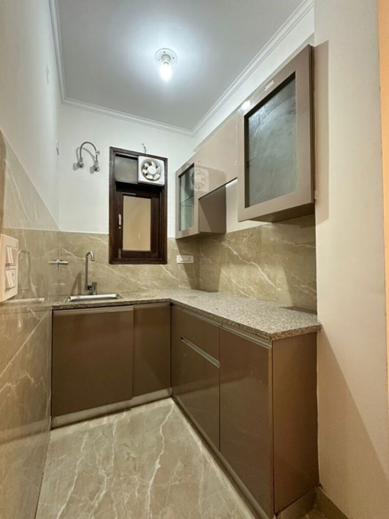 Kitchen, ansal-navkriti-arcade 3 Bedroom 1268 Sq.Ft. Builder Floor In Sushant Lok ii Gurgaon 9898953