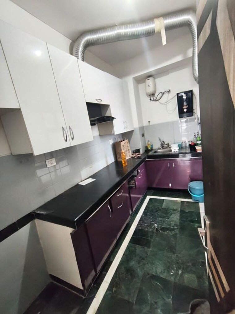 Kitchen, kalkaji 2 Bedroom 859 Sq.Ft. Builder Floor In Kalkaji Delhi 9899011