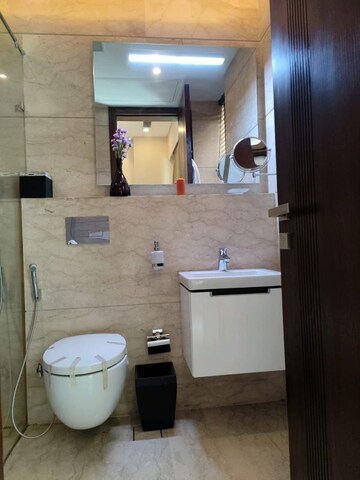 Bathroom in 3 BHK Apartment at Ambience Creacions, Sector 22 – for Rent