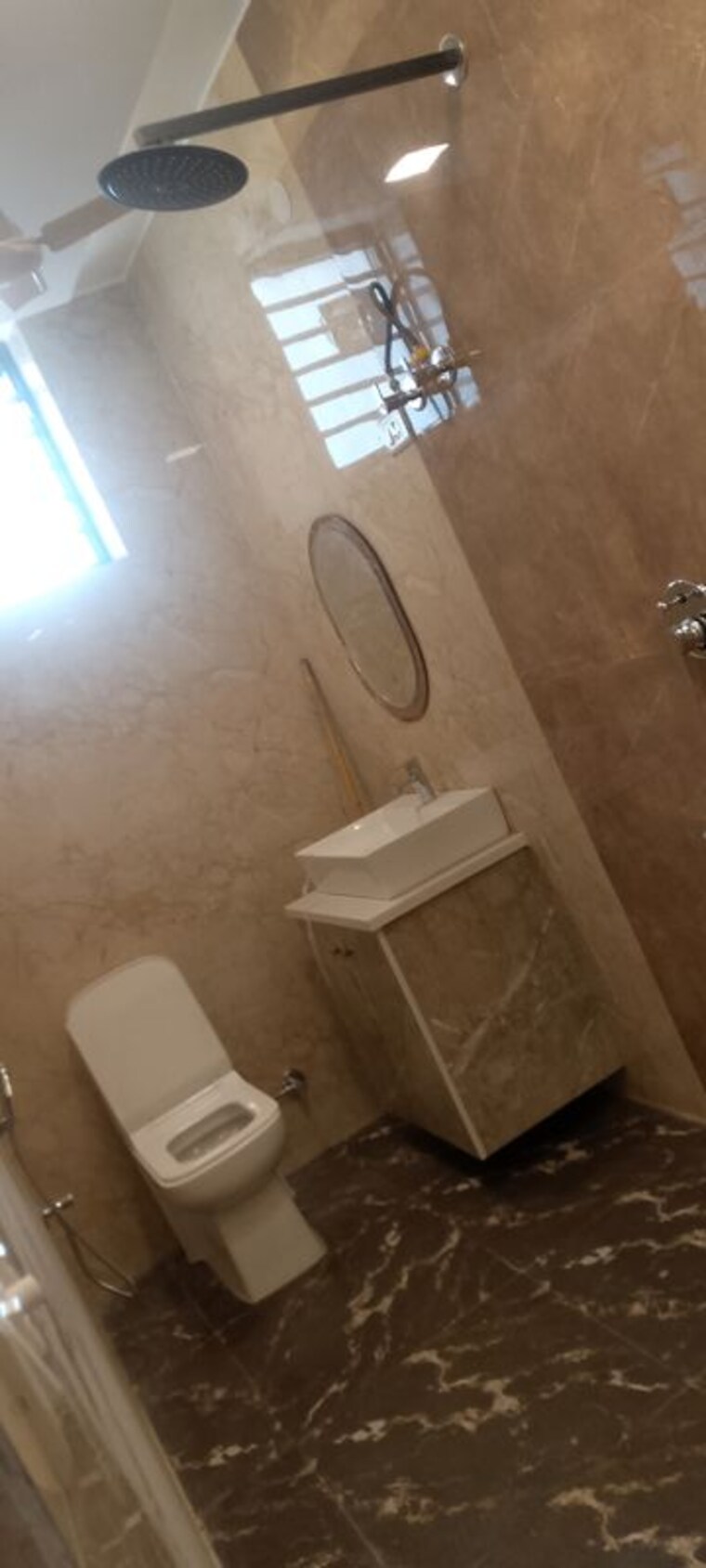Bathroom, spring-field 3.5 Bedroom 2500 Sq.Ft. Builder Floor In Sector 31 Faridabad 9899084