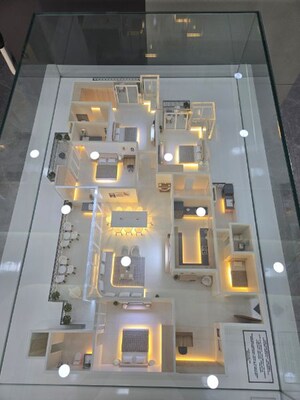 Floor Plan in 4 BHK Apartment at SKA Destiny One, Zeta I Greater Noida – for Sale