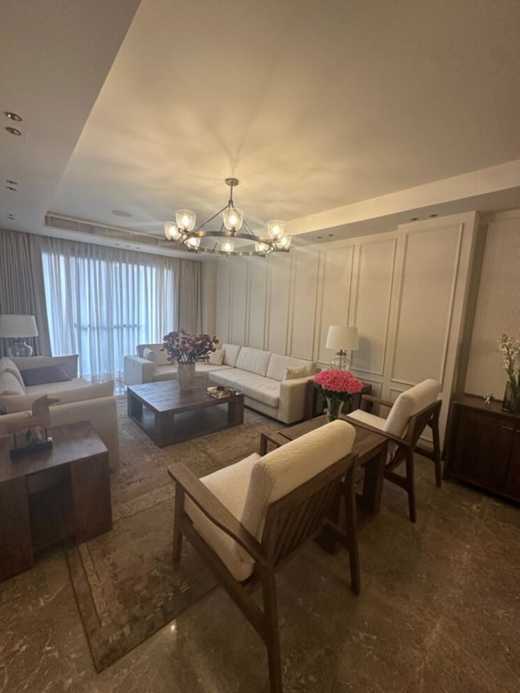 Living Room, emaar-emerald-hills-phase-2 4 Bedroom 4050 Sq.Ft. Apartment In Sector 65 Gurgaon 9899129