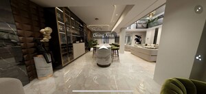 Living Room in 4 BHK Apartment at Emaar Emerald Hills Phase 2, Sector 65 – for Rent