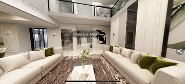 Living Room in 4 BHK Apartment at Emaar Emerald Hills Phase 2, Sector 65 – for Rent