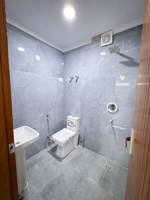 Attached Bathroom in 3 BHK Builder Floor at Panchsheel Vihar – for Sale