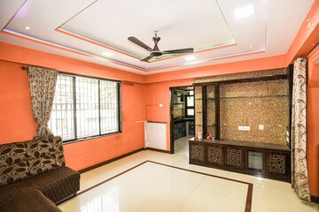 Bedroom in 2 BHK Apartment at Nerul Sector 17 – for Rent