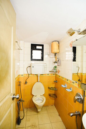 Bathroom in 2 BHK Apartment at Nerul Sector 17 – for Rent