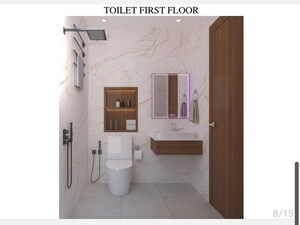 Building Lobby in 3 BHK Builder Floor at BPTP District Phase 2, Sector 84 – for Sale